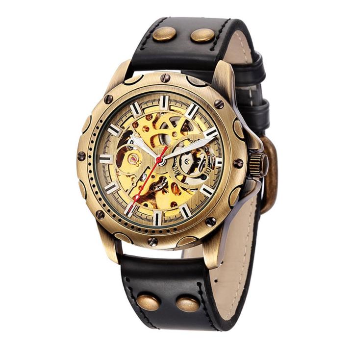 Skeleton Mechanical Watches Men Automatic