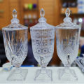 4L Glassware Water Dispenser Colorfull - Juice Dispenser -Clear Glass. 