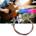 SptrrySet Rainbow Colorful Color String for Acoustic Guitar. 