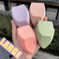 Make Up Accessories 8CM Ultra Large Makeup Blender Dry and Wet Three Cuts Makeup Sponge Travel Must-have Lightwear Cosmetic Puff For Cream Concealer Powder. 
