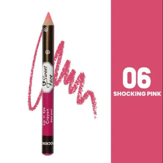 Jumbo%20Lip/Eye%20Crayon%20Pencil%20-%20Shocking%20Pink%20(06)%20-%20Rich%20Creamy%20Texture%20-%20Image%203