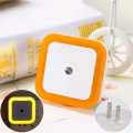 Sensor LED Night Light For Room With Smart Auto ON / Off Led Lamp Kids Bulb Bedroom Cabinet Bathroom Hallway Stairways Or Any Dark Soft Brightness Mini Square Control Energy Saving Sleeping Kid's Corridor Bedrooms Stairs Dusk To Dawn Backlight. 