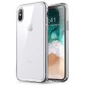Apple XS Max case, Flexible Soft Slim Jelly Transparent Clear TPU Cover for mobiles  TPU. 