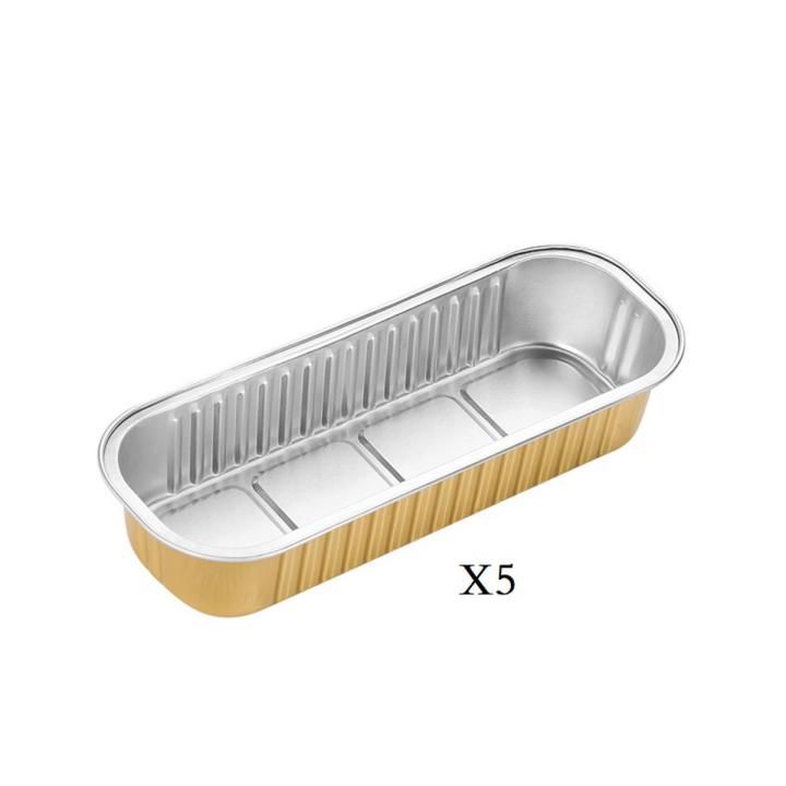 Square LAir Aluminum Cutlery Oven Tin Pan Disposable Box Air Barbecue