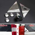 Pcs Chrome Rear Window Trims for Toyota Land Cruiser Prado Fj 150 Accessories. 