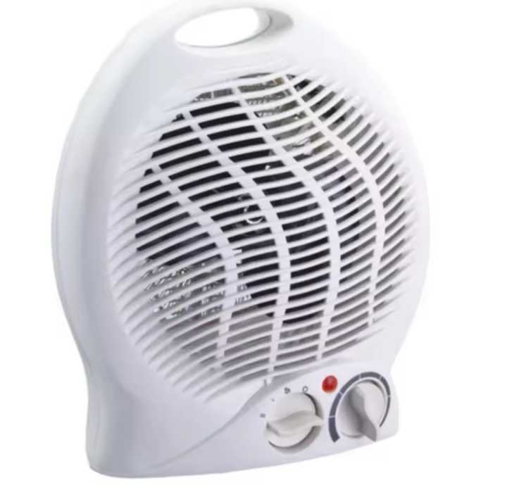 Electric Portable 2 Speed Fan Heater With Thermostat 1000 Watt & 2000 Watt Settings
