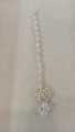 Get the Best Quality Elegant Silver Bindiya with Stone Work for Your Beautiful Baby Girl - Buy Now!. 