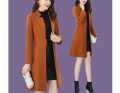 Women's long Fleece Coat for Winter-Winter Long Fleece Coat for Women and Girls. 