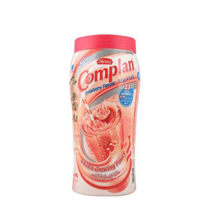 Heinz Complan Extra Growing Powder Strawberry Flavor 400 Gram
