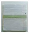 100 sheets-Dual side broad lines-Assignment Papers- Two Hole Punched with Margin. 