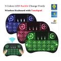 Mini Wireless Keyboard 2.4GHz Air Touchpad Mouse, Compatible With Android TV Box, Smart TV, PC Black. 