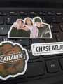25 pcs CHASE ATLANTIC sticker pack based on chase Atlantic popular music boy band trendy cool aesthetic stickers perfect for journaling, diaries, skateboards, guitars, laptops  music spotify music artists music taste. 