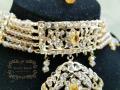 Champgane Stones Stylish Golden Set. 