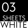 [Pack Of 3] Self Adhesive White Marble Sheet for Kitchen - Anti Oil and Heat Resistant. 