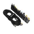 100W Type C Dc Power Adapter Jack Connector USB Type C to Universal Fast Charging Cable Cord for Lenovo Asus Hp Acer Laptop. 