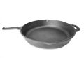 Cast Iron Skillet 12” (30 cm) , Krucible Kitchen, Frying Pan Naturally Non Stick,. 