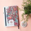 Doodley Bujo Journal Notebook Diary Dotgrid Dotted Hardcover A5 Doodle. 