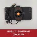 X13 Universal Mobile Game Cooler System Cooling Fan | Adjustable Portable Light Gamepad Holder Stand Radiator For All Smart Phone Devices.. 