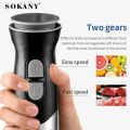SOKANY SK-748 Hand-Blender Stick Hand Immersion Blender 700 Watt 2 Touch-Speed Immersion Multi-Purpose Hand Blender. 