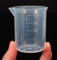 Plastic Graduated Beaker Transparent for Lab Kitchen 100ML. 