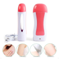 Depilatory Wax Heater, Wax Roll On Heater, wax machine 3 in 1 Depilatory Roll On Heater Waxing with Epilator Machine Cartridge Heater for Skin Underarm Hair Removal Face Skin Care Tool, WAX REFILE AND STRIPS INCLUDED. 