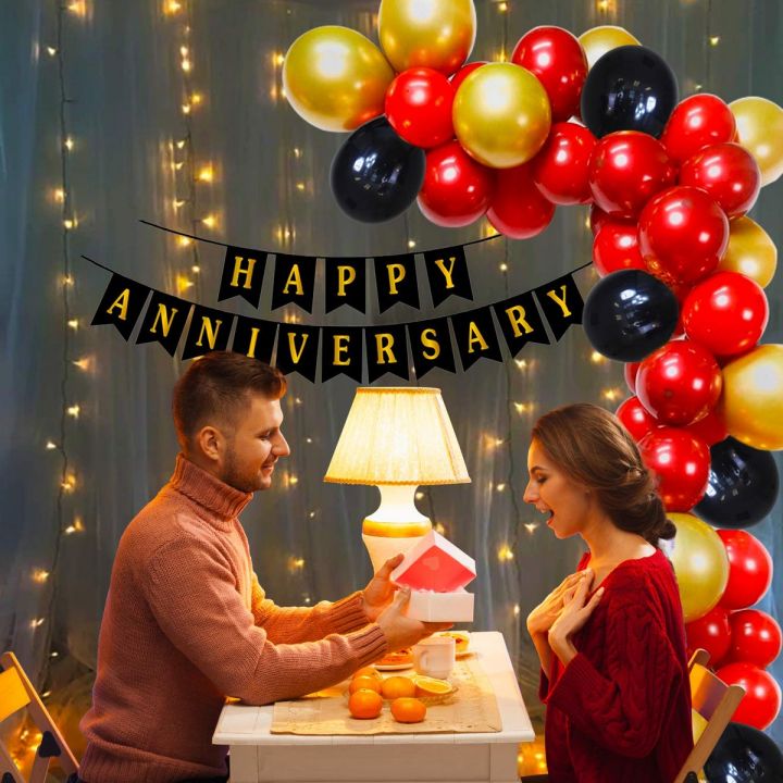 Happy Anniversary Decoration Set (Including Anniversary banner
