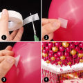 Glue Dot Point Clear Balloon Glue Removable Adhesive Double Sided Dot of Glue Tape for Birthday, Baby Shower, Bridal Shower, Wedding, Anniversary, Farewell Balloons Decoration, Party Supplies For Routine Parties. 