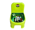 Imported Kids Plastic Chair with 3D Cartoon Sitting Comfortable Plastic Chairs Baby Seat Kids Study Chair. 