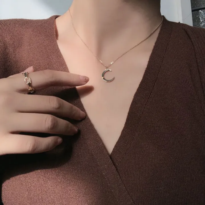%E3%80%90Satisfaction%20guaranteed%E3%80%91Niche%20Design%20Moon%20Necklace%20for%20Women%20Trendy%20Chain%20Simple%20Elegant%20Minimalist%20Korean%20Style%20-%20Image%204