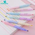 Green Home Highlighter Pen Write Fluently 12 Colors DIY Scrapbooking Note Book Writing Highlighter. 