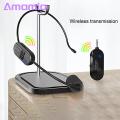 Amamia Wireless Microphone High Fidelity 2.4G Yoga Teaching Microphone Headset. 