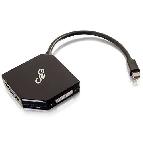 "Enhance%20Your%20Connectivity:%20C2G%20Mini%20DisplayPort%20Adapter%20Converter%20-%20HDMI,%20VGA,%20DVI,%20All-in-One%20Solution%20in%20Sleek%20Black"%20C%20A404%20-%20Image%202