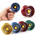Hot Sale Yoyo Classic Baby Toys Professional Magic Yoyo  Spin Aluminum Alloy Metal Yoyo 8 Ball KK Bearing with Spinning String. 