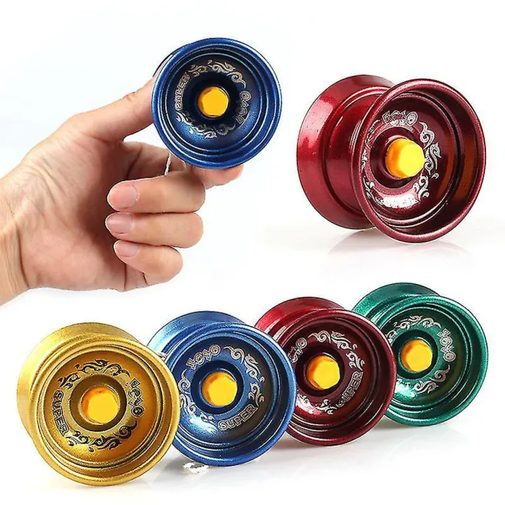 Hot%20Sale%20Yoyo%20Classic%20Baby%20Toys%20Professional%20Magic%20Yoyo%20%20Spin%20Aluminum%20Alloy%20Metal%20Yoyo%208%20Ball%20KK%20Bearing%20with%20Spinning%20String%20-%20Image%202