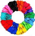Pack of 25/50/100 Pieces Multicolor 12" Rainbow Latex Balloons Assorted Colors for Vibrant Birthday, Baby Shower, Wedding Party Decorations. 