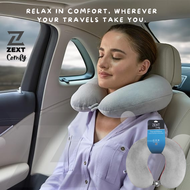 ZEXT%20COMFY%20U%20Shape%20Travel%20Neck%20Pillow%20Soft%20Polyester%20Car%20Airplane%20Neck%20Cushion%20Multiple%20Color%20-%20Image%205