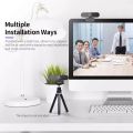 1080P x 1920P FHD Mini Webcam with built-in Dual Microphones, a frame rate of 30fps, USB Plug & Play, Manual Focus cam, for office workers, home workers, PC and laptop users, Video Calls, and Streaming Multi-Functional Camera.. 