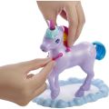 BARBIE: DREAMTOPIA: DOLL & UNICORN (GTG01). 