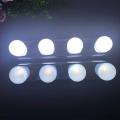 Portable LED Mirror Light 4 Bulb Makeup Night Light Vanity Light Easy Installed Makeup Studio Lamp. 