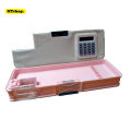 Calculator Geometry Box for girls, Fancy Geometry box with calculator and magnetic buttons. 