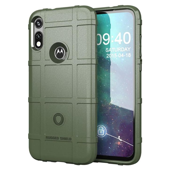 For Motorola Moto E (2020) TPU Armor Tough Shockproof Protection Case