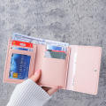 Multi card Slots Cute Women Wallets Lightweight Cute Three Fold Cartoon Short Wallets PU Leather Small Three Fold Card Bag for Casual Use Carry Young Girls Student Gift Item. 