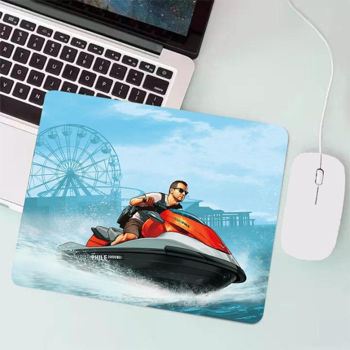 GTA 5 Small Gaming Mouse Pad PC Gamer Keyboard Mousepad Computer Office Mouse Mat XXL Laptop Carpet Anime Mause pad Desk Mat