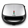 Enviro Sandwich Maker EI-SM108 | 650W, 2-Slice, Cool-Touch Handle, Non-Stick Plates, Power & Ready Indicators, Black. 