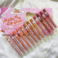 Liquid Matte Lipgloss Tray Waterproof Matte Nude Lip Gloss pack of 6 & 12. 