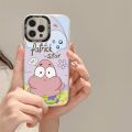 FINDWORLD for Redmi Note 8 Pro Back Cover Cute SpongeBob Fashion IMD High Quality Laser Glitzy Phone Case Colorful Soft Edge Shockproof Hard Cover. 