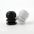 PG7/9/11/13.5/16/19 Waterproof Cable Gland Cable entry IP68 PG Series White Black Nylon Plastic Connector. 
