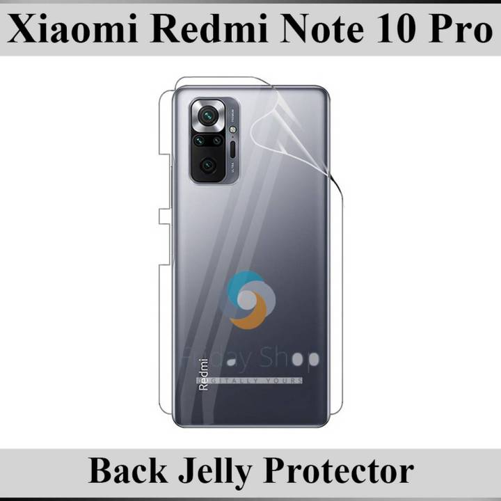Xiaomi Redmi Note 10 Pro Back Clear Jelly Protector Soft Film Protection Hydrogel Film Protector For Xiaomi Redmi Note 10 Pro