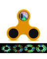 LED Light Fidget Spinner - Yellow. 