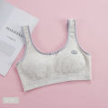 Cotton Bra Beautiful Back Bra camisole Student Underwear Wrapped Chest Brassiere Without Steel Ring. 